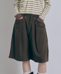 EN NEUME（エンノイム）の「Structured Pocket Flare Shorts（その他パンツ）」