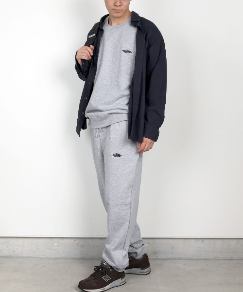 CAMPFREE（キャンプフリー）の「[キャンプフリー] CAMPFREE セットアップ スウェット トレーナー パンツ 上下セット（スウェット・メンズ・グレー/グレー系1/ブラック×レッド/ネイビー系2/ネイビー系1/グレー系5/ブラック×ホワイト/ブラック×グリーン・S/XL/L/M/XXL）」の4枚目の写真