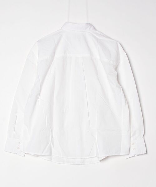 BANANA REPUBLIC FACTORY STORE(バナナリパブリック ファクトリーストア)の「BANANA REPUBLIC FACTORY STORE コントラストツイルシャツ(シャツ/ブラウス・レディース・ブラック/ホワイト・M/L/XS/S)」の6枚目の写真