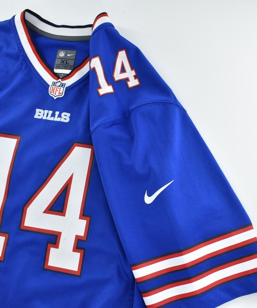 【USED】NIKE “NFL Buffalo Bills #14” ゲームシャツ