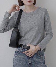 ロングスリーブコンパクトTシャツ 長袖