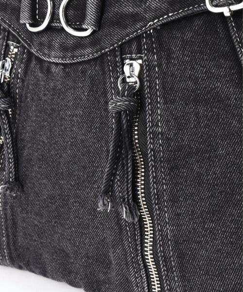 B'2nd(ビーセカンド)の「MAVYTH/メヴィス/W-ZIP DENIM SHOULDER BAG(ショルダーバッグ・レディース・ブラック/その他4・F)」の11枚目の写真