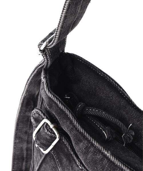B'2nd(ビーセカンド)の「MAVYTH/メヴィス/W-ZIP DENIM SHOULDER BAG(ショルダーバッグ・レディース・ブラック/その他4・F)」の12枚目の写真