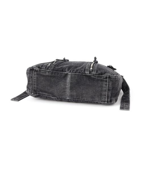 B'2nd(ビーセカンド)の「MAVYTH/メヴィス/W-ZIP DENIM SHOULDER BAG(ショルダーバッグ・レディース・ブラック/その他4・F)」の14枚目の写真