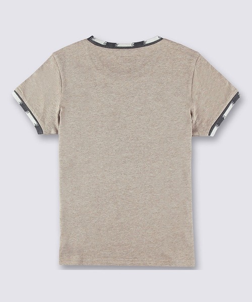 VANS(バンズ)の「STREET VINTAGE ウィメンズ リンガー Tシャツ / TDC RINGER SS TEE SHIRT 2 Oatm VN000H36OHC1(Tシャツ/カットソー・レディース・ライトブラウン・X-SMALL/X-LARGE/SMALL/MEDIUM/LARGE)」の2枚目の写真
