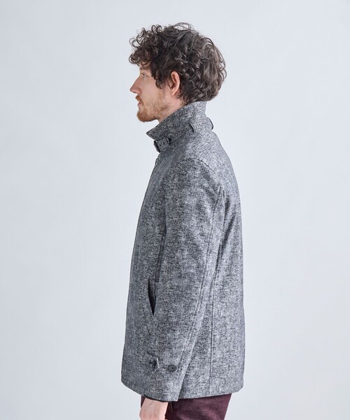 MEN'S BIGI（メンズビギ）の「ハイパワー2wayストレッチスタンドカラーブルゾン［保温］（ブルゾン・メンズ・ネイビー/ベージュ/ブラック・04/03/02/01）」の13枚目の写真
