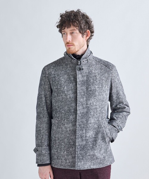 MEN'S BIGI（メンズビギ）の「ハイパワー2wayストレッチスタンドカラーブルゾン［保温］（ブルゾン・メンズ・ネイビー/ベージュ/ブラック・04/03/02/01）」の2枚目の写真
