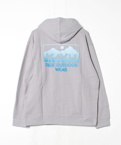 KAVU(カブー)の「KAVU/カブー Fade Away/フェイドアウェイ(パーカー・メンズ・グレー/ブラック/ブルーグリーン・MEDIUM/LARGE)」の22枚目の写真