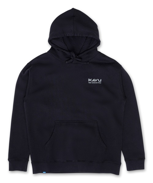 KAVU(カブー)の「KAVU/カブー Fade Away/フェイドアウェイ(パーカー・メンズ・グレー/ブラック/ブルーグリーン・MEDIUM/LARGE)」の5枚目の写真