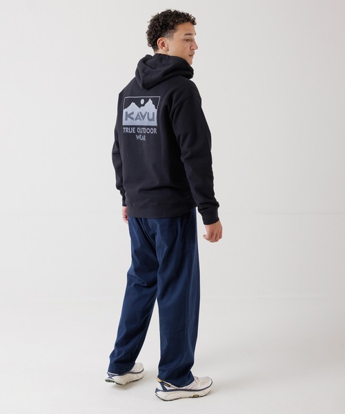 KAVU(カブー)の「KAVU/カブー Fade Away/フェイドアウェイ(パーカー・メンズ・グレー/ブラック/ブルーグリーン・MEDIUM/LARGE)」の8枚目の写真