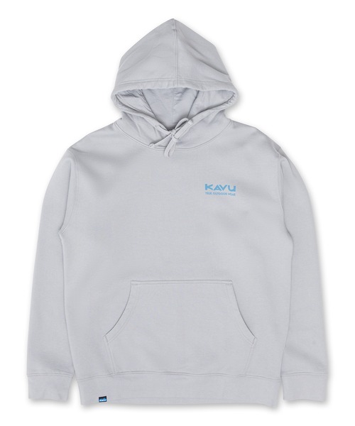 KAVU(カブー)の「KAVU/カブー Fade Away/フェイドアウェイ(パーカー・メンズ・グレー/ブラック/ブルーグリーン・MEDIUM/LARGE)」の11枚目の写真