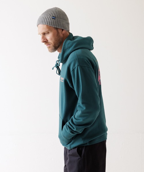 KAVU(カブー)の「KAVU/カブー Fade Away/フェイドアウェイ(パーカー・メンズ・グレー/ブラック/ブルーグリーン・MEDIUM/LARGE)」の18枚目の写真