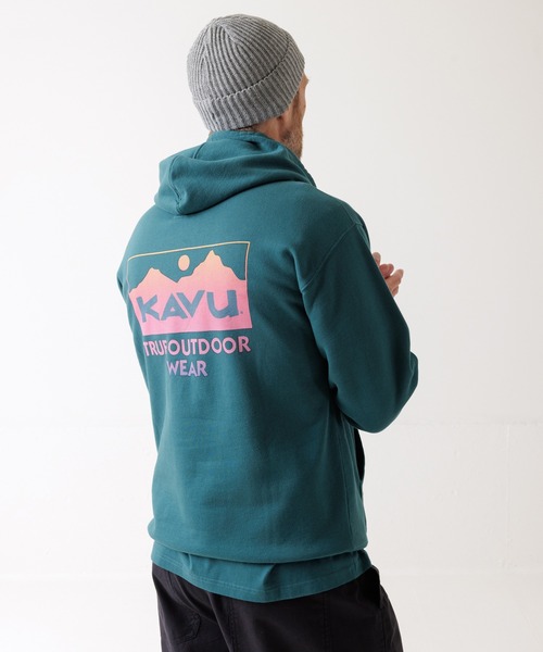 KAVU(カブー)の「KAVU/カブー Fade Away/フェイドアウェイ(パーカー・メンズ・グレー/ブラック/ブルーグリーン・MEDIUM/LARGE)」の19枚目の写真