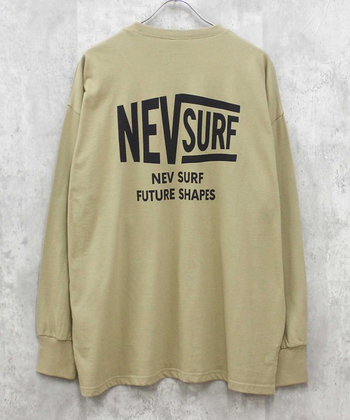NEV（ネブ）の「NEV SURF メンズ ロンT（Tシャツ/カットソー・メンズ・ホワイト系5/ブラック系4/ブラック系その他/ベージュ/オフホワイト/ホワイト系その他/ブラック/ネイビー/ブラック系5/ホワイト系4/チャコールグレー・XL/M/L）」の16枚目の写真