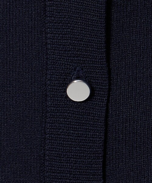 A DAY IN THE LIFE UNITED ARROWS(アデイインザライフユナイテッドアローズ)の「ヘムライン カーディガン -ウォッシャブル- <A DAY IN THE LIFE>(カーディガン/ボレロ・レディース・ダークグレー/ネイビー/オレンジ/ベージュ・FREE)」の9枚目の写真