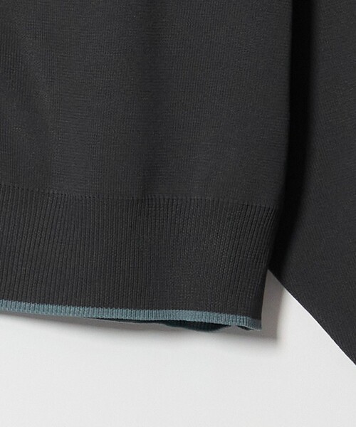 A DAY IN THE LIFE UNITED ARROWS(アデイインザライフユナイテッドアローズ)の「ヘムライン カーディガン -ウォッシャブル- <A DAY IN THE LIFE>(カーディガン/ボレロ・レディース・ダークグレー/ネイビー/オレンジ/ベージュ・FREE)」の12枚目の写真