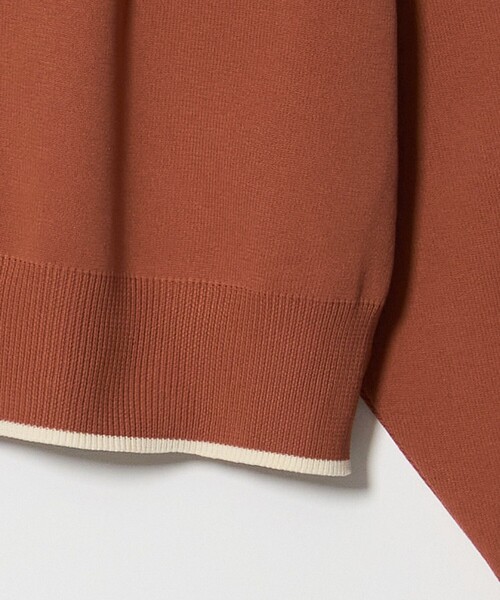 A DAY IN THE LIFE UNITED ARROWS(アデイインザライフユナイテッドアローズ)の「ヘムライン カーディガン -ウォッシャブル- <A DAY IN THE LIFE>(カーディガン/ボレロ・レディース・ダークグレー/ネイビー/オレンジ/ベージュ・FREE)」の18枚目の写真