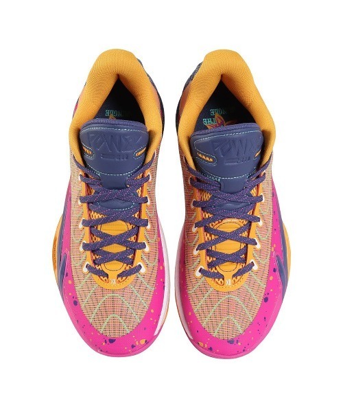 Kinetics(キネティクス)の「LI-NING Power12(リーニン パワー12)(スニーカー・メンズ・オレンジ/ホワイト・27.5cm/27cm/26cm/26.5cm/28cm/28.5cm)」の18枚目の写真