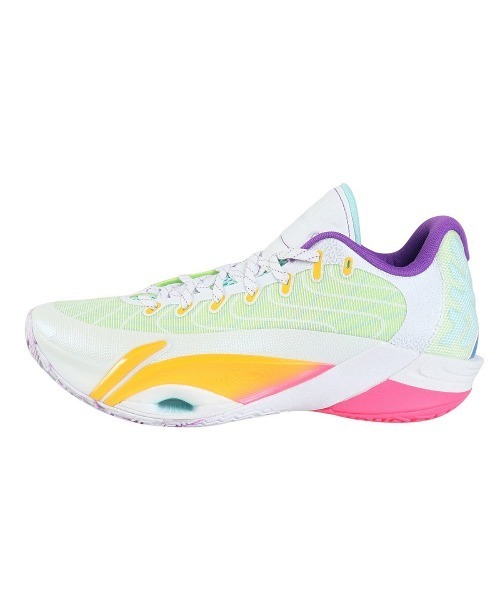 Kinetics(キネティクス)の「LI-NING Power12(リーニン パワー12)(スニーカー・メンズ・オレンジ/ホワイト・27.5cm/27cm/26cm/26.5cm/28cm/28.5cm)」の3枚目の写真