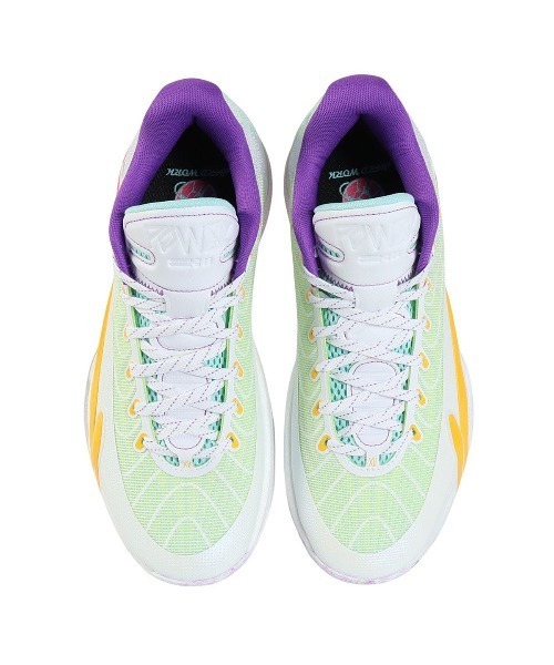 Kinetics(キネティクス)の「LI-NING Power12(リーニン パワー12)(スニーカー・メンズ・オレンジ/ホワイト・27.5cm/27cm/26cm/26.5cm/28cm/28.5cm)」の8枚目の写真