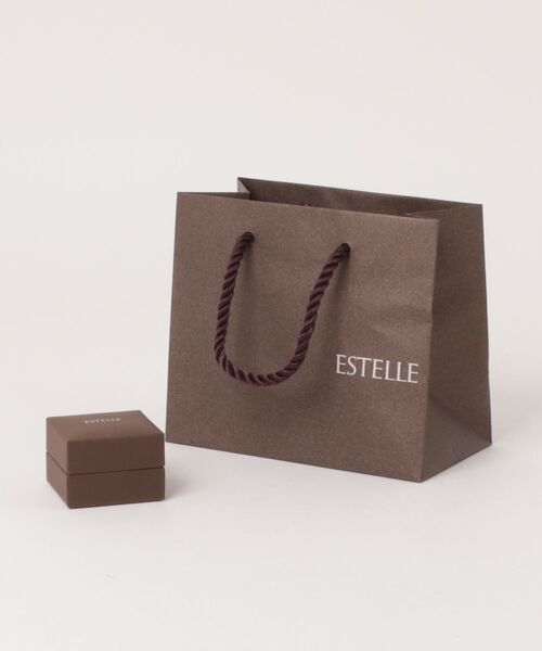 ESTELLE（エステール）の「K10 イエローゴールド ペリドット ハート ピアス ESTELLE/エステール WEB限定（ピアス（両耳用）・レディース・イエローゴールド・-）」の10枚目の写真