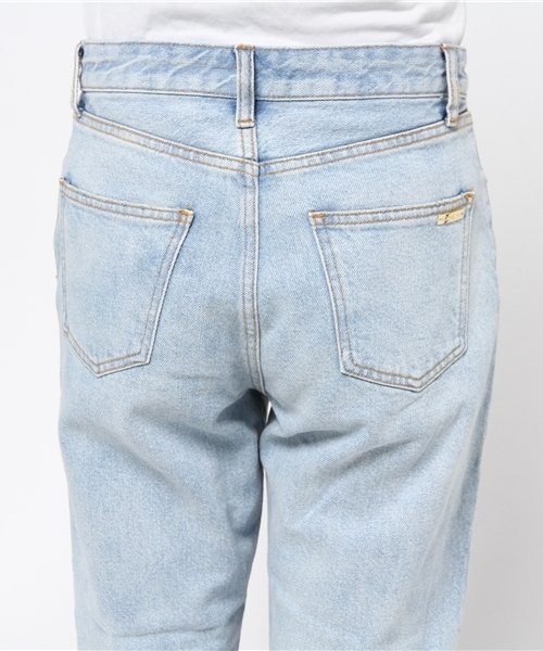 DouDou(ドゥドゥ)の「【DouDou】クラッシュワイドデニムパンツ(デニムパンツ・レディース・ホワイト/ブルー・36/38)」の10枚目の写真