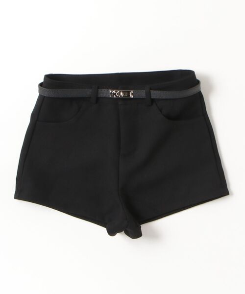 miune(ミューヌ)の「コンパクトショートパンツ(その他パンツ・レディース・ベージュ/ブラウン/ブラック・MEDIUM/SMALL)」の10枚目の写真