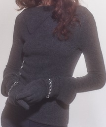 IRIS47 | 【IRIS 47】apex cashmere tops/エイペクス カシミヤ トップス(Tシャツ/カットソー)