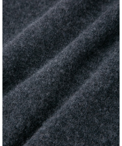IRIS47(イリスフォーセブン)の「【IRIS 47】apex cashmere tops/エイペクス カシミヤ トップス(Tシャツ/カットソー・レディース・ブルー/ダークグレー/ブラック・FREE)」の12枚目の写真