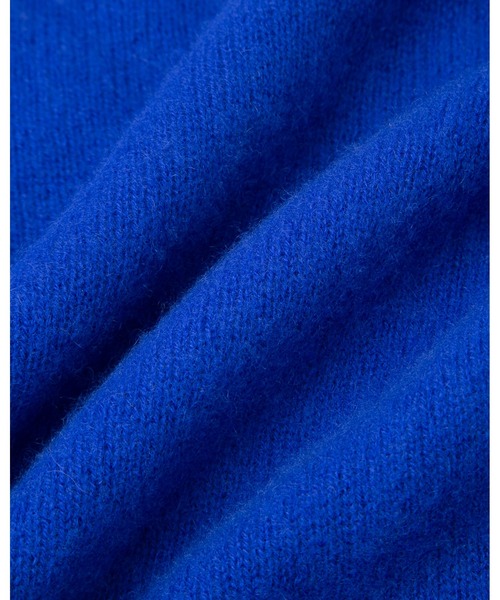 IRIS47(イリスフォーセブン)の「【IRIS 47】apex cashmere tops/エイペクス カシミヤ トップス(Tシャツ/カットソー・レディース・ブルー/ダークグレー/ブラック・FREE)」の15枚目の写真