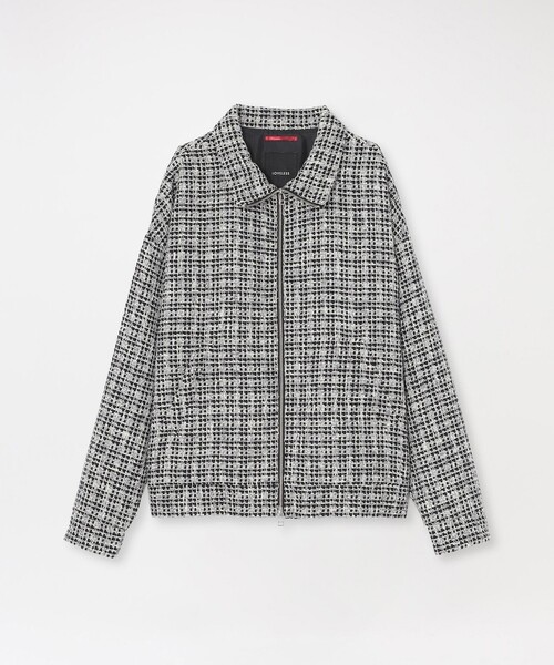 LOVELESS(ラブレス)の「ファニーツイード スタンドカラーブルゾン(ブルゾン・メンズ・グレー系その他・M/L)」の1枚目の写真