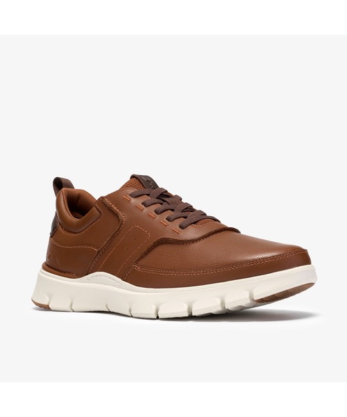 Clarks(クラークス)の「Step365 Style/ステップ365スタイル(タンレザー)(スニーカー・メンズ・タン・UK10.5/UK11/UK10/UK8.5/UK9.5/UK6/UK7/UK6.5/UK7.5/UK8/UK9)」の4枚目の写真