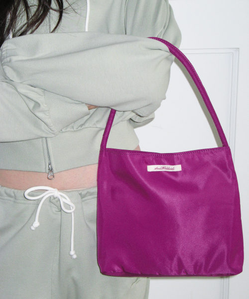 AMESWORLDWIDE（アメスワールドワイド）の「CLASSIC NYLON MINI TOTE BAG PURPLE（トートバッグ・レディース・その他・FREE）」の4枚目の写真