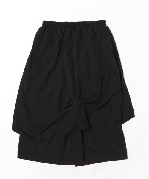 GOLDJAPAN(ゴールドジャパン)の「アシメ異素材レイヤードワイドパンツ【大きいサイズ対応】(その他パンツ・レディース・ブラック・4L~5L/LL~3L)」の17枚目の写真