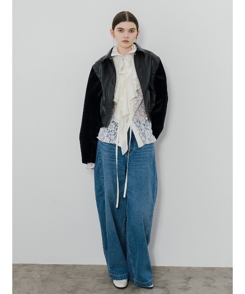 ELCHELE(エルチェレ)の「LOW WAIST EXL DENIM(デニムパンツ・レディース・インディゴブルー・26inch/25inch/24inch)」の19枚目の写真