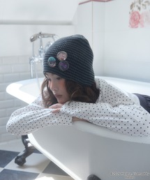 Cycle/サイクル 】DRAW CODE MOHAIR KNIT CAP/ドローコードモヘア