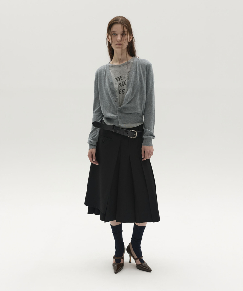 LCDC TM(エルシーディーシーティーエム)の「DART-DETAIL GRAPHIC TEE (MELANGE GREY)(Tシャツ/カットソー・レディース・その他・SMALL/MEDIUM)」の9枚目の写真