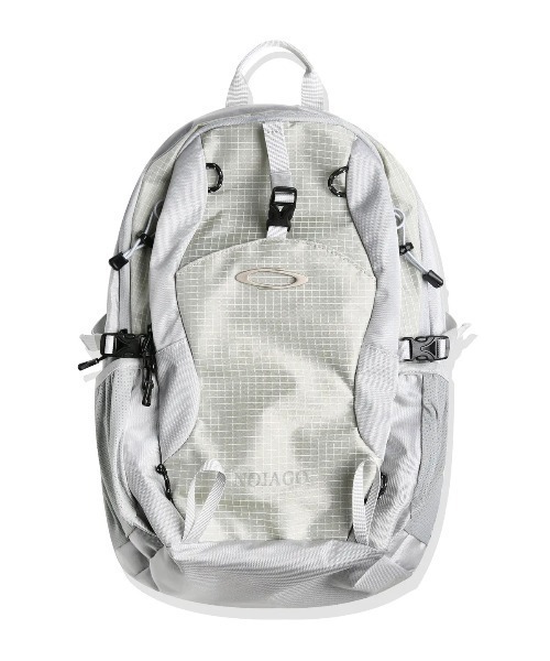 NOIAGO(ノイアゴ)の「◇NOIAGO◇ブランド直輸入正規品/ナイロン製デイリーバックパック nylon daily backbpack(バックパック/リュック・レディース・ブラック/ライトグレー・FREE)」の9枚目の写真