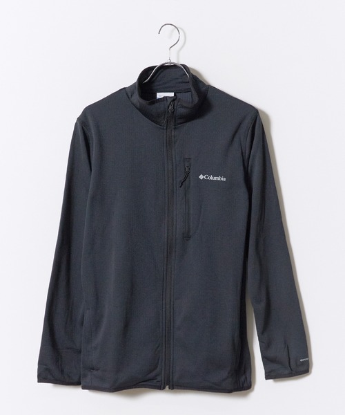 Columbia（コロンビア）の「Columbia/コロンビア コロンビアエッセンシャルハイクグリッドフリースフルジップ 軽量 保温 速乾 アウトドア スポーツ ベーシック  2026秋冬 秋服 冬服（ブルゾン・メンズ・ブラック・M/L/XL）」の9枚目の写真