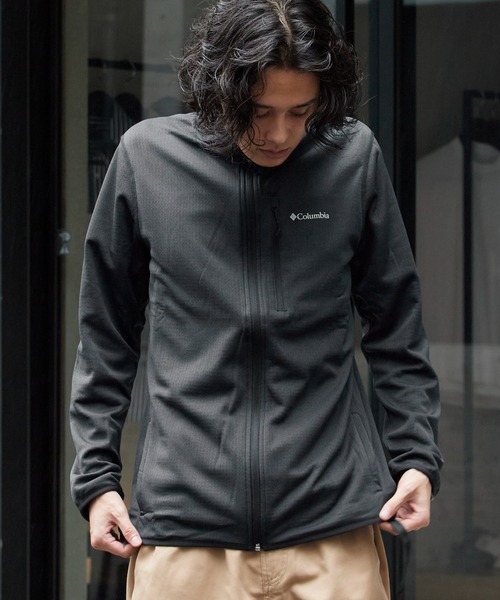 Columbia（コロンビア）の「Columbia/コロンビア コロンビアエッセンシャルハイクグリッドフリースフルジップ 軽量 保温 速乾 アウトドア スポーツ ベーシック  2026秋冬 秋服 冬服（ブルゾン・メンズ・ブラック・M/L/XL）」の21枚目の写真
