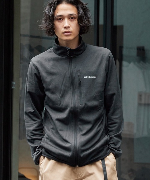 Columbia（コロンビア）の「Columbia/コロンビア コロンビアエッセンシャルハイクグリッドフリースフルジップ 軽量 保温 速乾 アウトドア スポーツ ベーシック  2026秋冬 秋服 冬服（ブルゾン・メンズ・ブラック・M/L/XL）」の22枚目の写真
