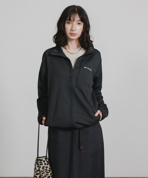 Columbia（コロンビア）の「Columbia/コロンビア コロンビアエッセンシャルハイクグリッドフリースフルジップ 軽量 保温 速乾 アウトドア スポーツ ベーシック  2026秋冬 秋服 冬服（ブルゾン・メンズ・ブラック・M/L/XL）」の12枚目の写真