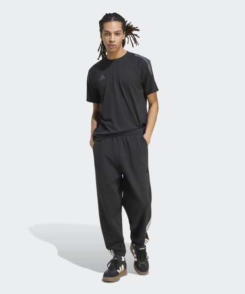 adidas(アディダス)の「アディダス KIT スリーストライプス レギュラー カフパンツ / アディダス adidas(その他パンツ・メンズ・ブラック・MEDIUM/SMALL/XX-LARGE/3XL/LARGE/X-LARGE)」の5枚目の写真