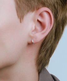【silver925】Circle Hoop Pierce 10mm / サークルフープピアス10mm