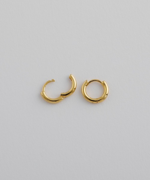 whoseA(フーシー)の「【silver925】Circle Hoop Pierce 10mm / サークルフープピアス10mm(ピアス(両耳用)・メンズ・シルバー/ゴールド・FREE)」の6枚目の写真