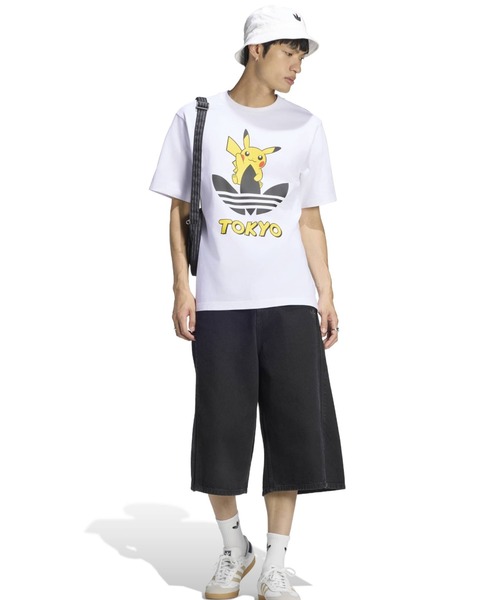 adidas(アディダス)の「adidas POKEMON TEE TOKYO3 / アディダス ポケモン T 東京3(Tシャツ/カットソー・メンズ・ホワイト・XL/L/M/S/3XL/XXL)」の12枚目の写真
