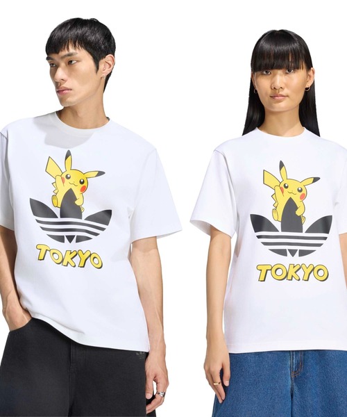 adidas(アディダス)の「adidas POKEMON TEE TOKYO3 / アディダス ポケモン T 東京3(Tシャツ/カットソー・メンズ・ホワイト・XL/L/M/S/3XL/XXL)」の11枚目の写真
