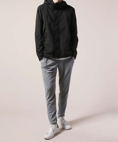 SHISKY（シスキー）の「ストレッチテーパードパンツ（スラックス・メンズ・ブラック/グレー/チャコール/キャメル・LL/L/M）」の5枚目の写真