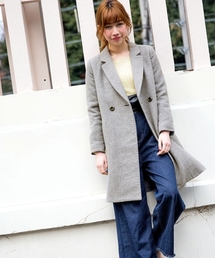 Heather | モッサWチェスターコート  723950(チェスターコート)