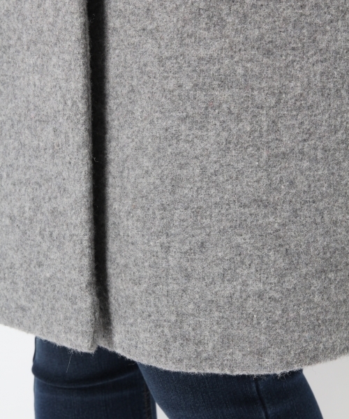 Heather（ヘザー）の「モッサWチェスターコート  723950（チェスターコート・レディース・グレー/ベージュ/ネイビー・SMALL/MEDIUM）」の15枚目の写真